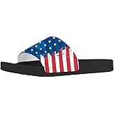 Forchrinse Jamaican Flag Mens Womens Slide Sandals Indoor Outdoor Sandals Slippers Lightweight Soft Shower Slippers