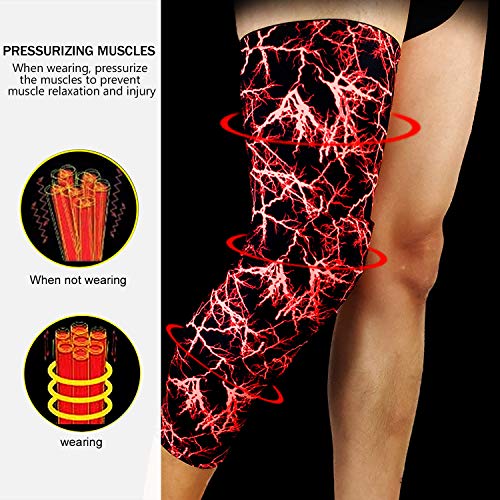 image for TOBWOLF 1 Pairs Compression Knee Brace Sleeves, FDA Approved Knee Supp