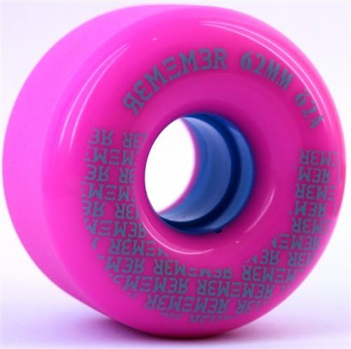 Remember Collective PeeWee Freeride Wheel, Pink, 62mm/82A