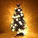 Goodia Battery 1.2M 10 LED 4cm White Rattan Ball String Lights for Indoor,Bedroom,Curtain,Patio,Lawn,Landscape,Fairy Garden,Home,Wedding,Holiday,Christmas Tree,Party(Warm White)