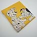 Colorfulife Child Hair Cutting Waterproof Cape Wai Cloth Barber Kids Hair Styling Cape Professional Home Salon Camps & Hairdressing Wrap Children Cartoon Dalmatian Pattern Capes (Yellow)
