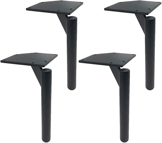 Möbelfüße Eisen Möbelbeine Metall Tischbein 17cm Sofafuß Bettbein