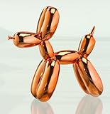 Balloon Dog Figurine Statue Home Decor - Rosegold Metallic
