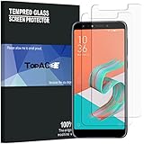 Asus ZenFone 5Q ZC600KL Screen Protector, TopACE 9H Hardness [Case Friendly][Anti-Scratch][Bubble Free] Tempered Glass for Asus ZenFone 5 Lite ZC600KL / 5Q (2 Pack)