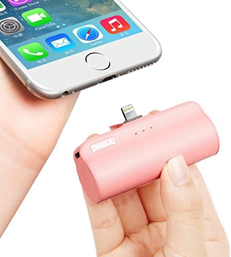 iWALK 3300mAh Portable Compact Built in Connector Docking External Battery Pack Power Bank Charger compatible For iPhone 5 6 7 8 Plus X SE XS