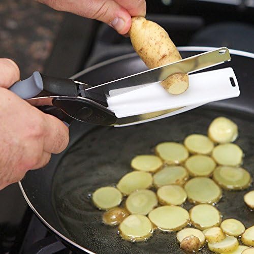 Bulfyss 2 In 1 Kitchen Knife And Chopping Board To Replace All Your Kitchen Knives
