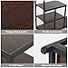 Tribesigns Free standing Closet Organizer, Double Hanging Rod Clothes Garment Racks with Storage Shelves, Heavy Duty Metal Closet Storage Clothing Shelving for Bedroom, Capacity 250 lbs,
