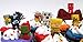 MINECRAFT 24 Piece Birthday CUPCAKE Topper Set Featuring Mini Minecraft Figures and Decorative Themed Accessories, Figures Average 1/2