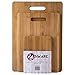 ZenWare 3 Piece Triple-Ply Warp Resistant All Natural Bamboo Cutting Board Set - Large
