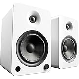 Kanto YU6 Powered Speakers with Bluetooth and Phono Preamp - Matte White