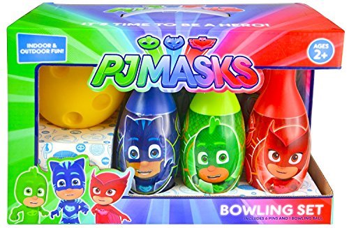 Disney pj masks bowling set
