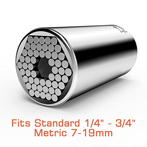 image for SCENG Universal Socket, Multi-function Standard 1/4'' - 3/4'', Metric 
