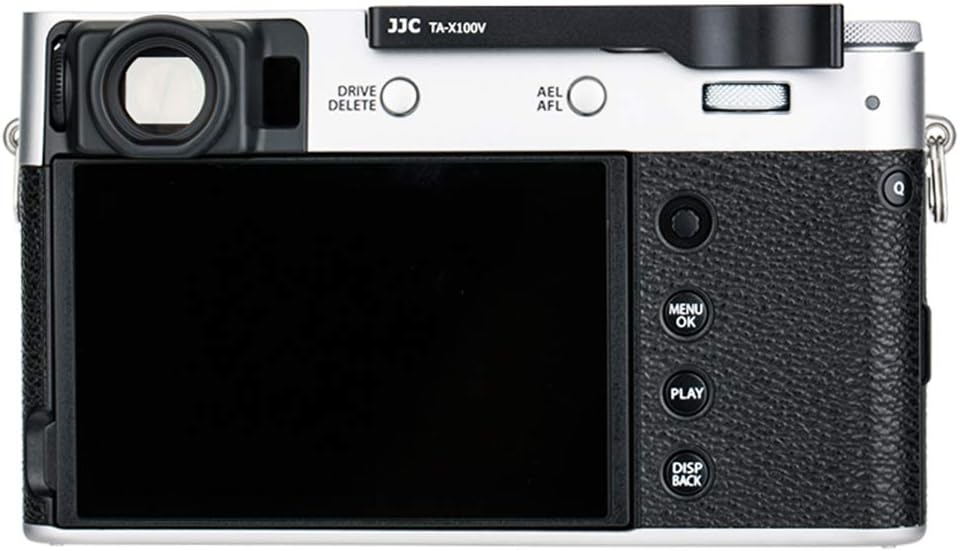 JJC Hot Shoe Thumb Up Grip for Fujifilm Fuji X100VI X100V, X100F and X-E4 X-E3 Camera Hand Grip