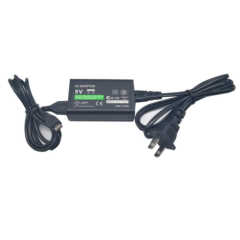 RUITROLIKER AC Power Adapter Charging Cable Cord Compatible for PS Vita 2000