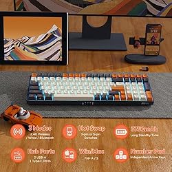 RK ROYAL KLUDGE RK100 Wireless Mechanical