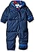 Columbia Baby Snuggly Bunny Bunting, Collegiate Navy/Collegiate Navy, 3-6 Months