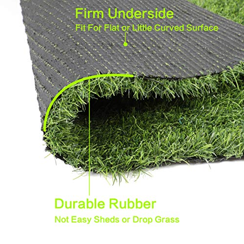 Cosyzone Artificial Grass Synthetic Turf Rug Lawn Mat Pad for Dog Pet Indoor Outdoor Landscape Patio (4.9ft x 3.28ft=16 Sqaure ft)