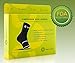 Base Socks Plantar Fasciitis Socks, Best German Medical Grade Compression Foot Sleeves, Ideal for Ankle and Arch Support for Men and Women, Black, Large
