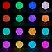 NEWKBO 16 Colors RGB 3D LED Moon Lamp, with Remote &Touch Control,Adjustable Brightness USB Rechargeable, with Wooden Stand, for Parties,Dinner Table, Cafe and Bedroom.(5.9 Inch)