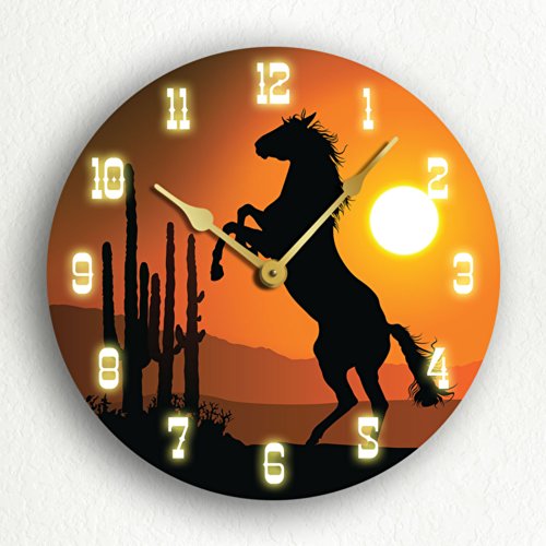 Horse Wall Clocks Kritters in the Mailbox Horse Wall Clock