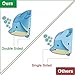 AriTan Flexible Reusable No Glue Double sided Window Clings Stickers Decorations for Kids Boys and Girls, Jungle Forest Wildlife Monkeys Lions ABC Alphabet Letters Underwater Sea Ocean Life Fish Stick