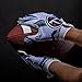 Franklin Sports Youth NFL Football Receiver Gloves - Kids Football Gloves Pair - NFL Team Logos and Silicone Palm