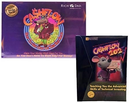 CashFlow 101 + CashFlow 202 Board Game by Cashflow