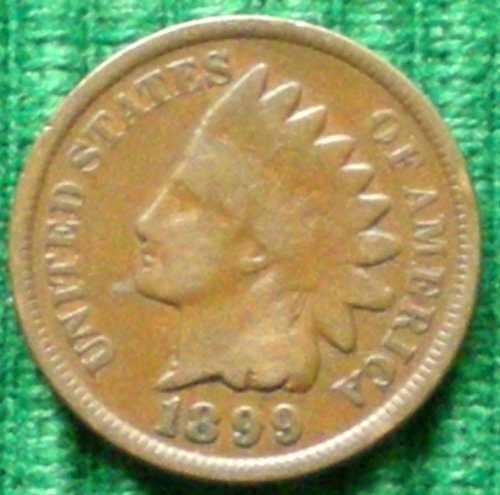 1899 U.S. Indian Head Cent / Penny