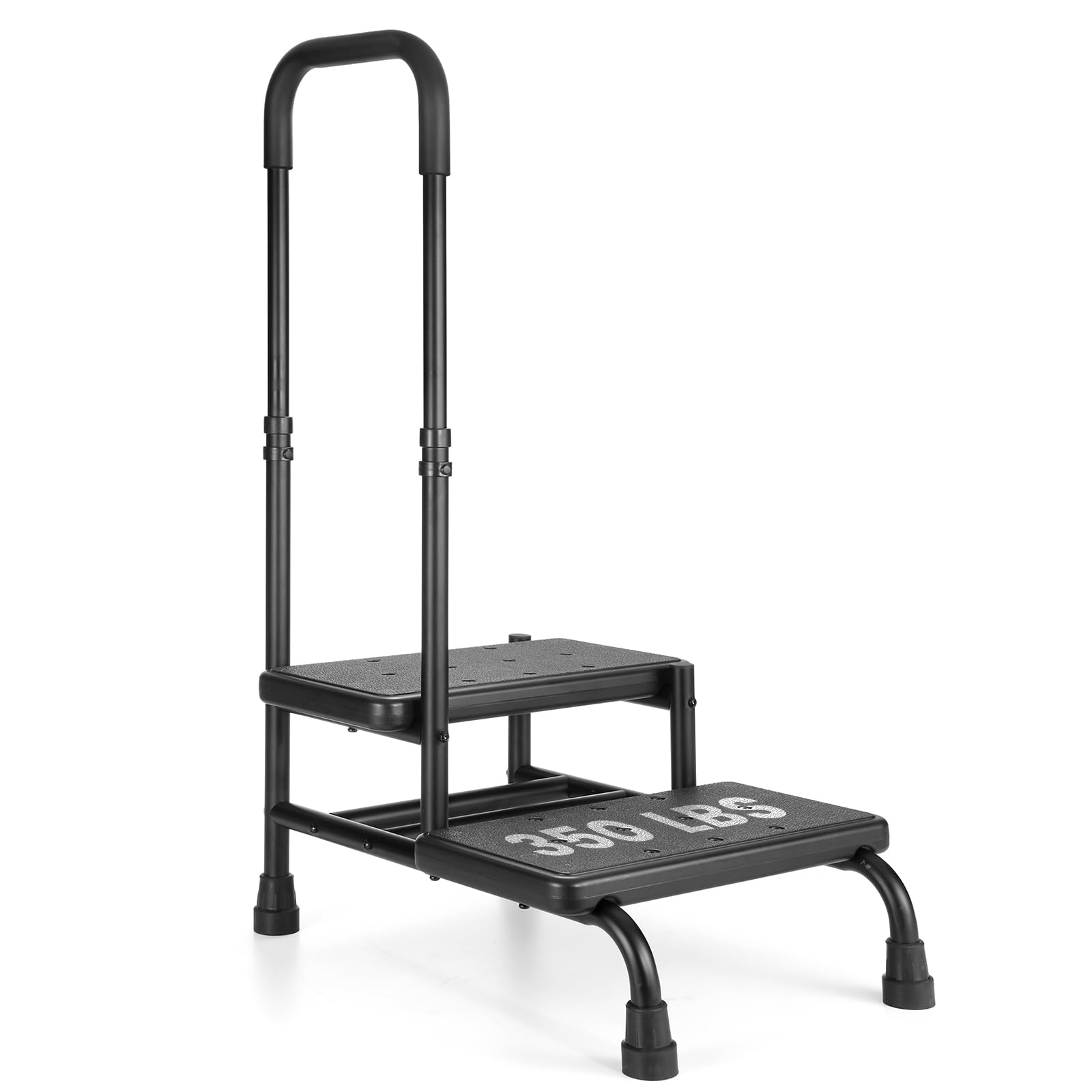 Dyna-Living Step Stool with Handle for Elderly - Heavy Duty 2 Step ...