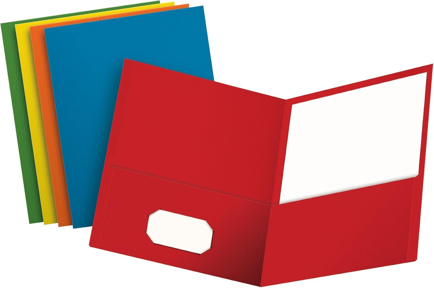 Photo 1 of Oxford Two-Pocket Folders, Assorted Colors, Letter Size, 25 per box (57513)