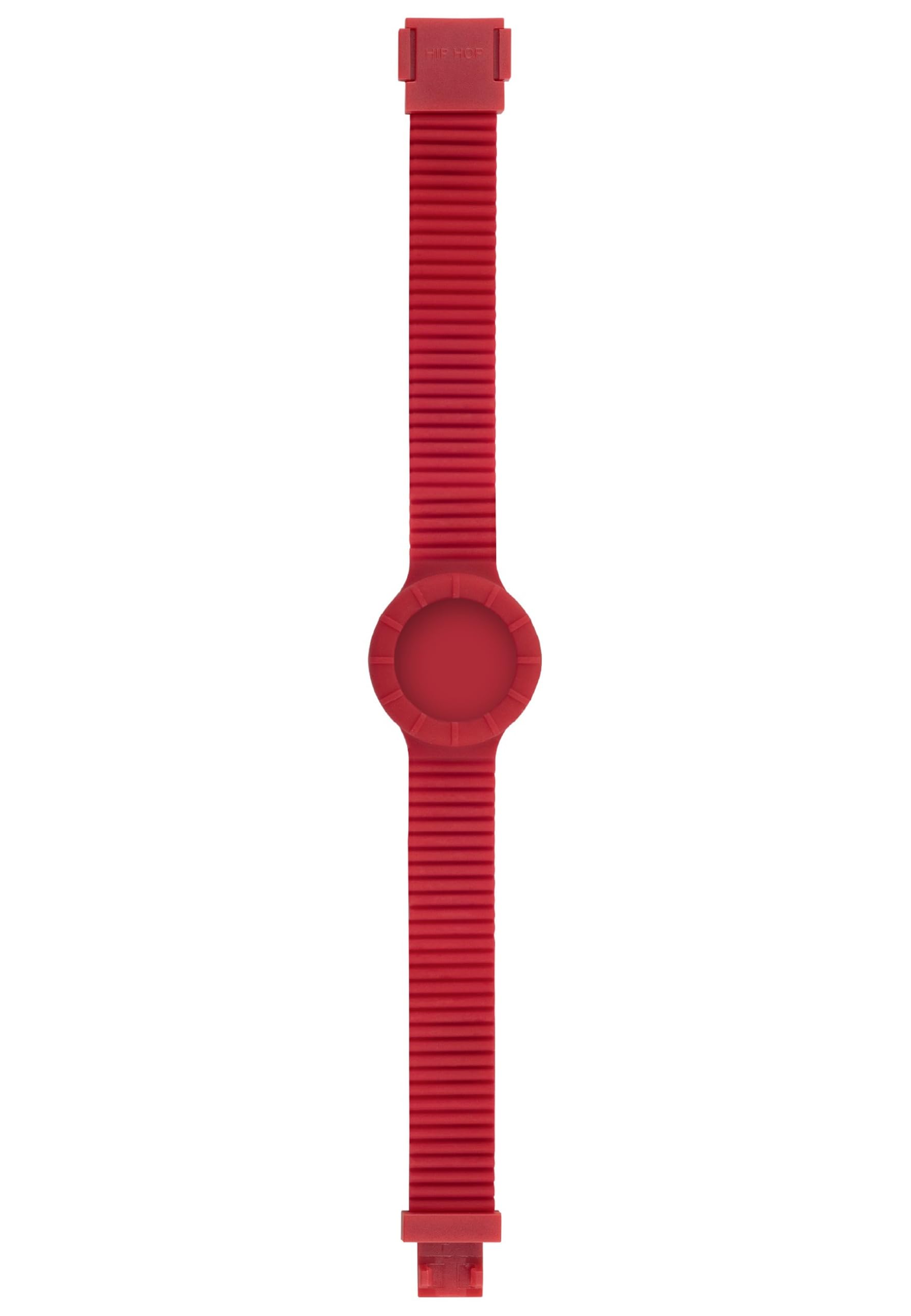 Hip Hop Ladys' HERO 32 STRAP Collection MONO-COLOUR OTHER and SILICON RED STRAP HBU0896
