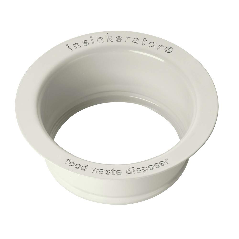 Photo 1 of INSINKERATOR Kitchen Sink Flange for INSINKERATOR Garbage Disposal, FLG-BIS, Biscuit