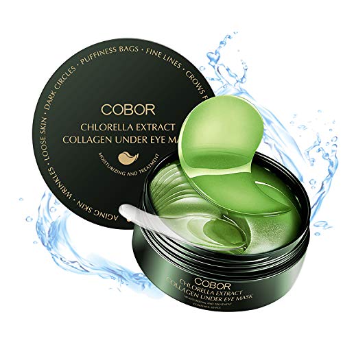 COBOR Seaweed Under Eye Mask Collagen Eye Patches Chlorella Extract Eye