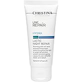 -CHRISTINA- Line Repair Hydra Night Cream with Lactic Acid | Nighttime Bliss for Skin Alignment & Rejuvenation | Elasticity Boosting, Wrinkle Reducing Night Face Cream 60ml