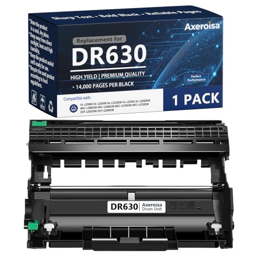 DR-630 High Yield Imaging Drum Replacement, Professional Compatible Drum Unit Designed for Brother HL-L2370DW HL-L2395DW MFC-L2710DW Printers, Consistent Top-Tier Print Quality | 1drum, not toner at Amazon