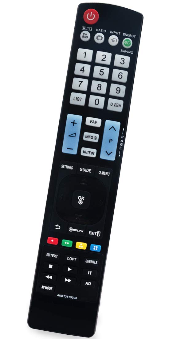 ALLIMITY AKB73615308 Remote Control Replacement for LG Plasma TV 50PA4500 50PA4500.AEB 50PA4500-ZF 50PA5500 50PA5500-ZB 50PA6500-ZG 60PA5500 60PA5500-ZB.BEULLJP 60PA6500.AEB