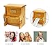 Wooden Music Box Vintage Musical Piano, Stave DIY Toys with Puch + 3 Music Papers Make Your Song