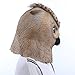 Lubber Deluxe Halloween Owl Costume Cosplay Latex Animal Head Mask for Party Multicoloured