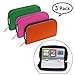 Memory Card Holder, HONSKY ® 3 Set 22 Slot SD CF SDHC SDXC MMC Micro SD SecureDigital Memory CompactFlash Cards Carrying Cases & Sleeves Bags Media Storage & Organization Rose Red, Orange, Green