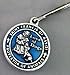 The Christian Mint, LLC St. Francis of Assisi Enameled Pet Medal with Capsule of Assisi Soil (Blue)