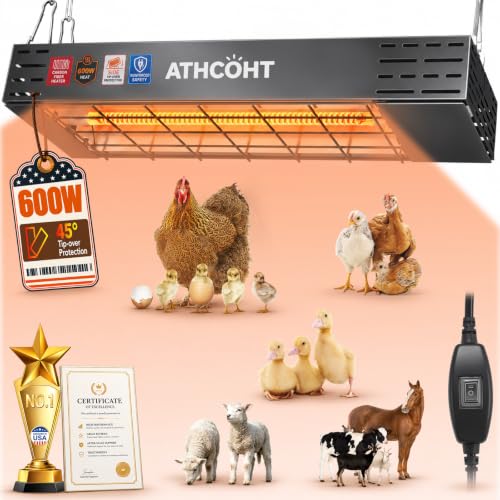 ATHCOHT Carbon Fiber Coop Heater