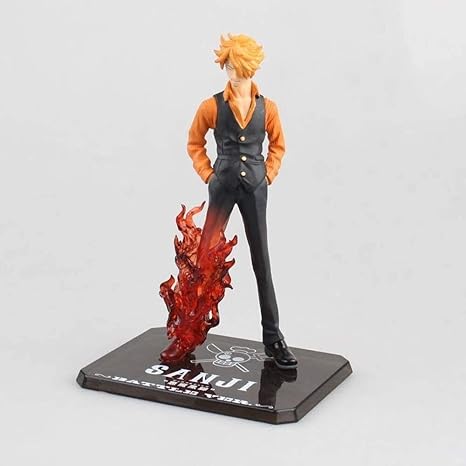 Amazon Co Jp Kyenui 海賊王ベールバトルバージョンサンジxiangjishi炎脚悪魔風の足手玩具アクションフィギュアモデル表の装飾 15 Cmに関するコレクションpvcクラフトデコレーションギフト身長 Home Kitchen
