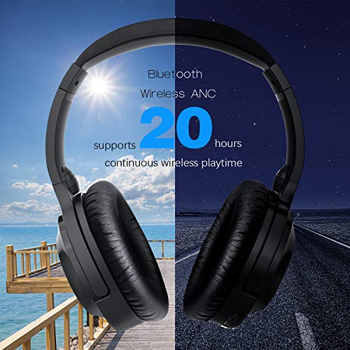 1 Cancelling+Headphones+Bluetooth+Comfortable+Traveling