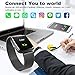PUBU Fitness Tracker HR, Color Screen Activity Tracker Watch with Replacement Band, Waterproof Smart Watch with Heart Rate Monitor, Step Counter, Measuring Calories, Sleep Monitor, Pedometer Watch