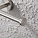 Kes Bath Double Roll Toilet Paper Holder Wall Mount Dual Tissue Hook SUS304 Stainless Steel, Brushed Finish, BPH212S2-2