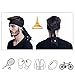Head Tie / Tie Headband / Sports Headband - Keep Sweat & Hair Out of Your Face - Ideal for Running, Working Out, Tennis, Karate, Athletics & Boxing. Performance Stretch & Moisture Wicking