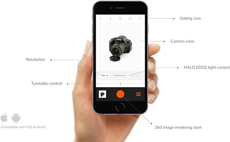 foldio 360 compatible cameras