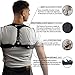 Posture corrector for women men & kids – back wearable & easy adjustable clavicle brace – unnoticeable & comfortable shoulder support for sitting, slouching & hunching, sports,… by ALBURAQ