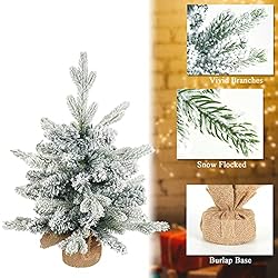 Diahom Tabletop Christmas Tree Artificial Mini