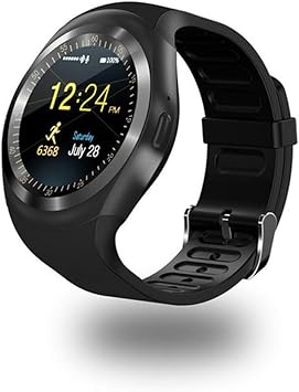 Amazon Com C Xka Smart Watch Fitness Tracker Round Smartwatch